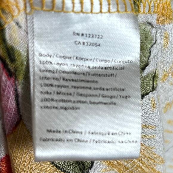 Anthropologie One September Dress Small Paradiso Halter boho embroidered Maxi - Picture 12 of 12